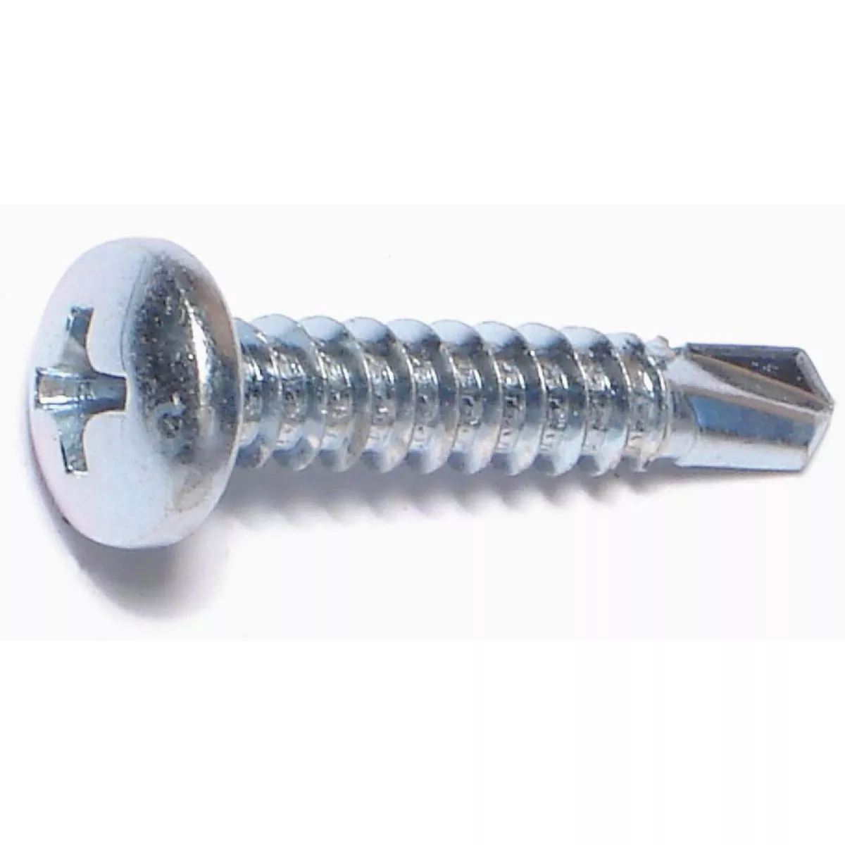 Midwest Fastener #10-16 x 1 In. Zinc Plated Steel Phillips Pan Head Self-Drilling Screws