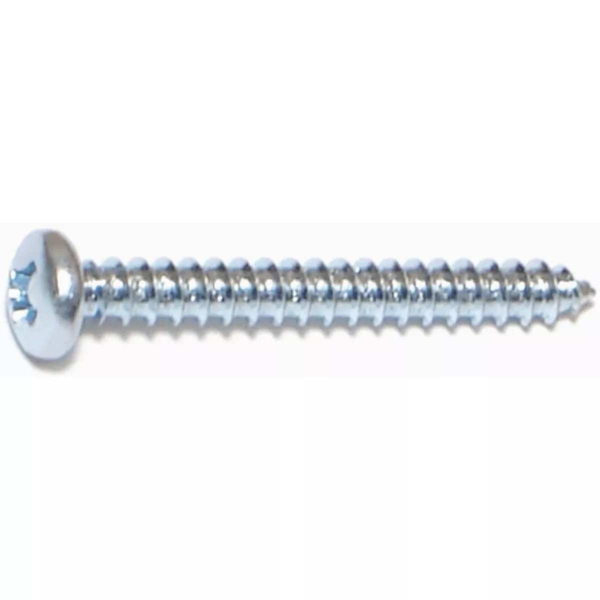 Midwest Fastener #6 x 1-1/4 In. Zinc Plated Steel Phillips Pan Head Sheet Metal Screws