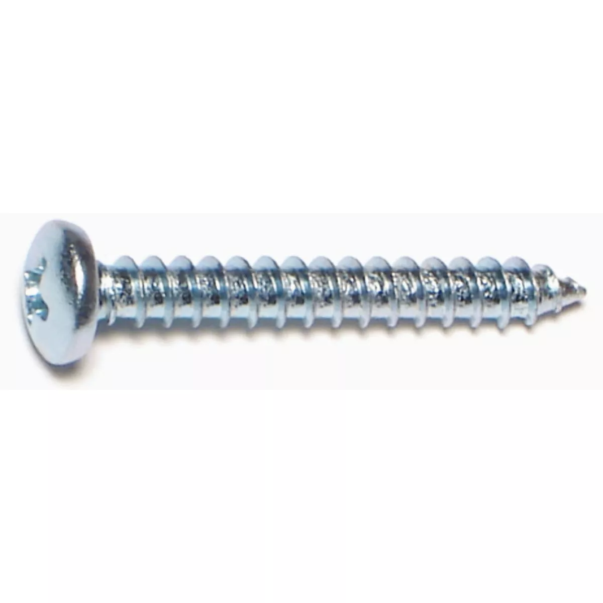Midwest Fastener #8 x 1-1/4 In. Zinc Plated Steel Phillips Pan Head Sheet Metal Screws (1 Ct.)