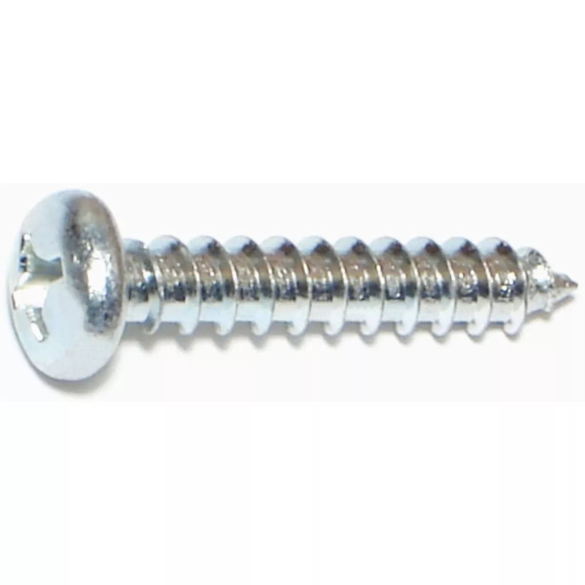 Midwest Fastener #12 x 1-1/4 In. Zinc Plated Steel Phillips Pan Head Sheet Metal Screws (1 Ct.)