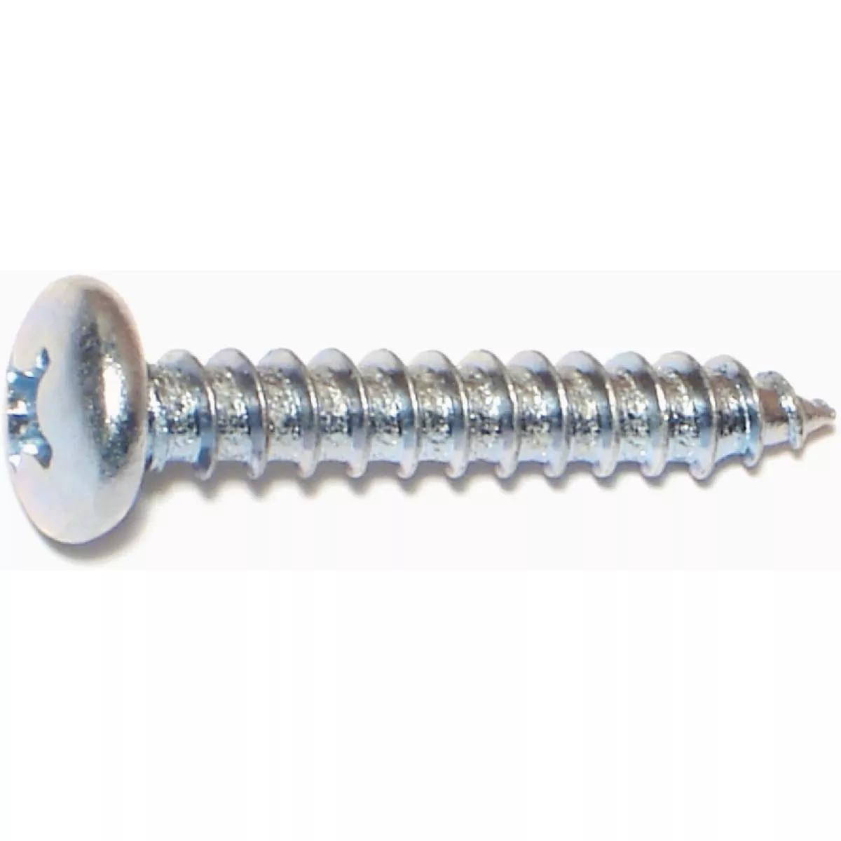 Midwest Fastener #14 x 1-1/2 In. Zinc Plated Steel Phillips Pan Head Sheet Metal Screws (1 Ct.)