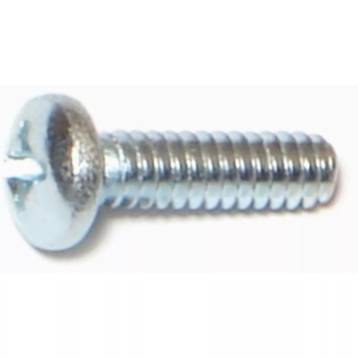 Midwest Fastener #6-32 x 1/2 In. Zinc Plated Steel Coarse Thread Phillips Pan Head Machine Screws (1 Ct.)-