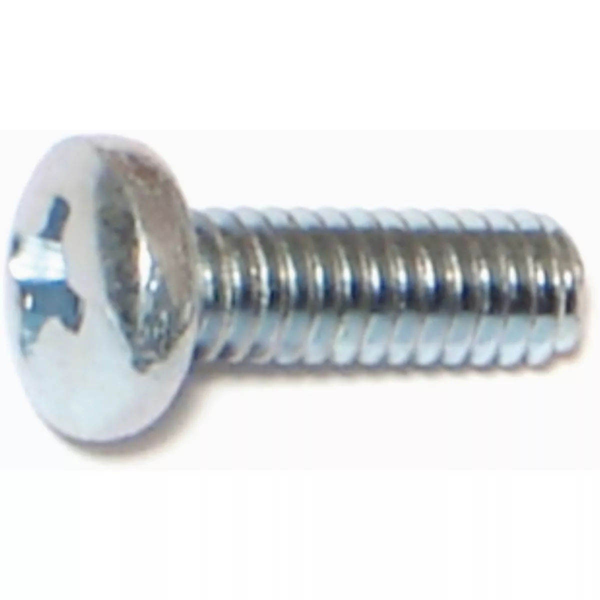 Midwest Fastener #8-32 x 1/2 In. Zinc Plated Steel Coarse Thread Phillips Pan Head Machine Screws