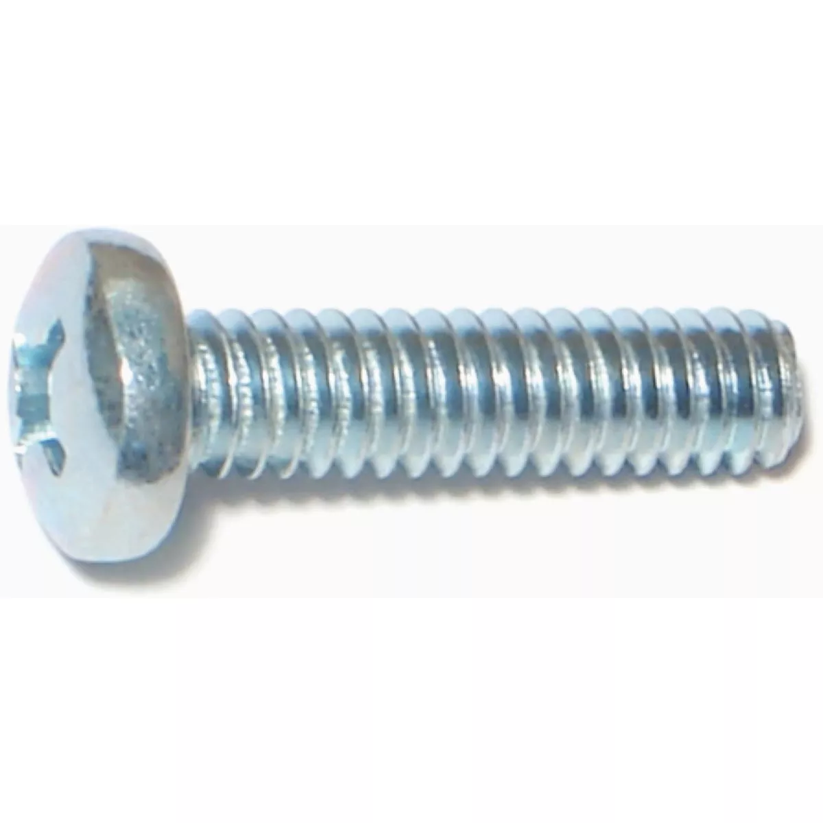 Midwest Fastener 1/4 In.-20 x 1 In. Zinc Plated Steel Coarse Thread Phillips Pan Head Machine Screws
