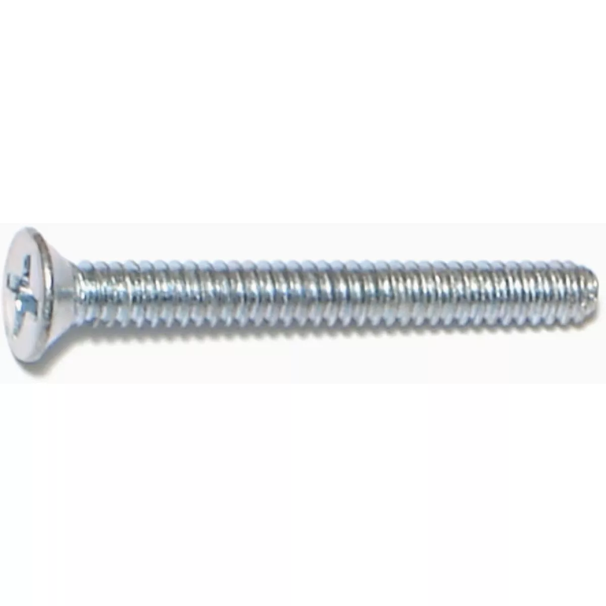 Midwest Fastener #6-32 x 1-1/4 In. Zinc Plated Steel Coarse Thread Phillips Flat Head Machine Screws (1 Ct.)-