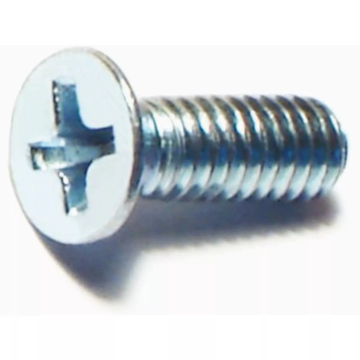 Midwest Fastener #8-32 x 1/2 In. Zinc Plated Steel Coarse Thread Phillips Flat Head Machine Screws
