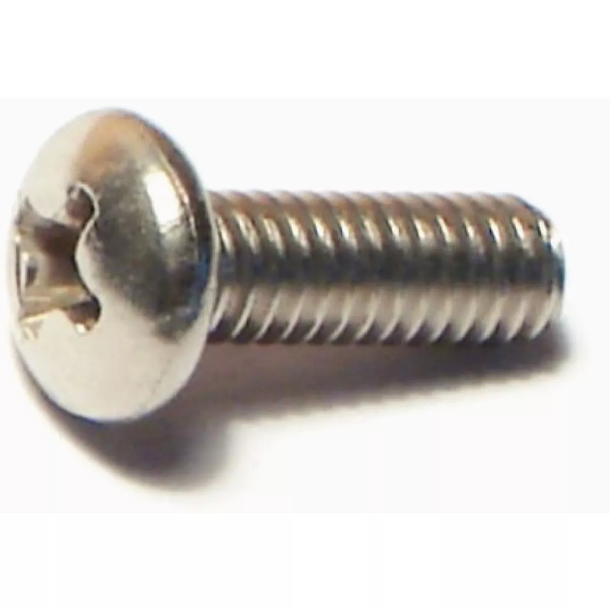 Midwest Fastener #8-32 x 1/2 In. 18-8 Stainless Steel Coarse Thread Phillips Pan Head Machine Screws (1 Ct.)