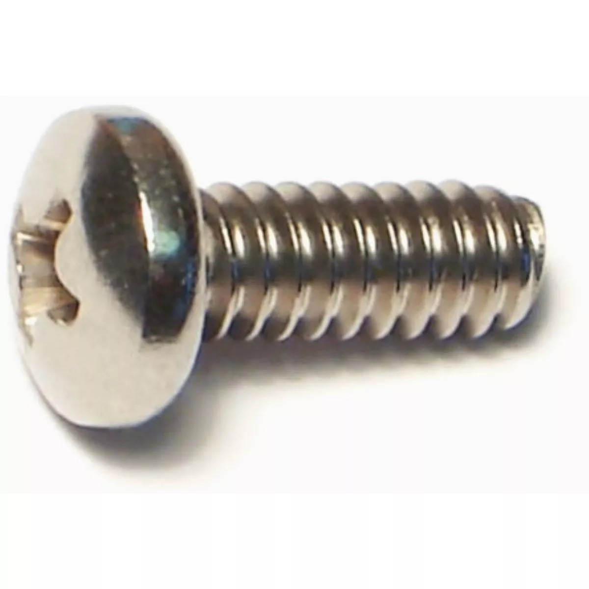 Midwest Fastener #10-24 x 1/2 In. 18-8 Stainless Steel Coarse Thread Phillips Pan Head Machine Screws (1 Ct.)-