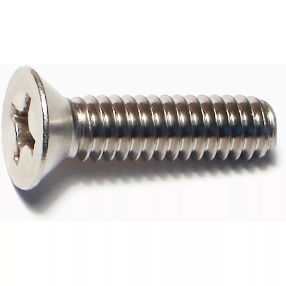 Midwest Fastener 1/4 In.-20 x 1 In. 18-8 Stainless Steel Coarse Thread Phillips Flat Head Machine Screws (1 Ct.)-