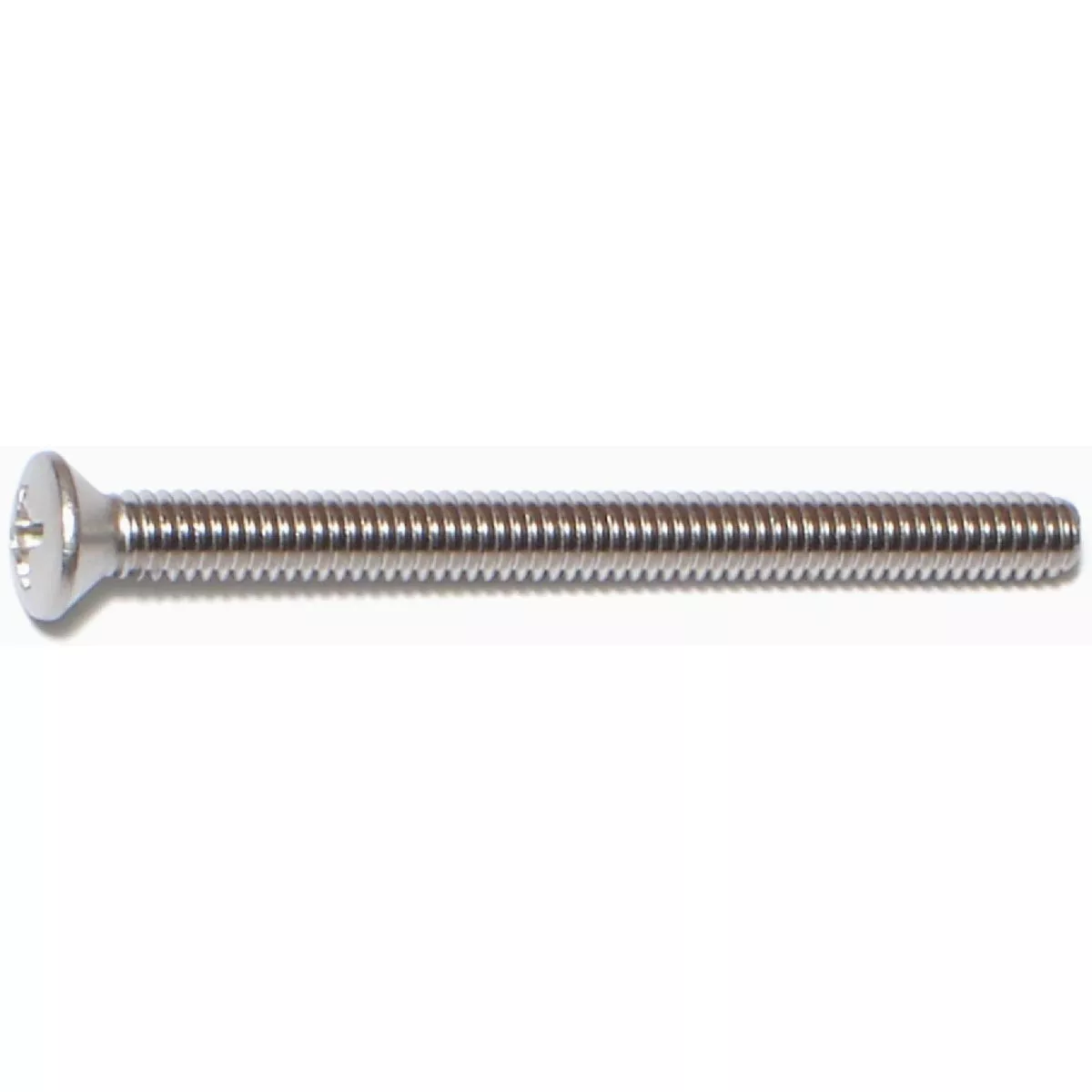 Midwest Fastener #8-32 x 2 In. 18-8 Stainless Steel Coarse Thread Phillips Oval Head Machine Screws