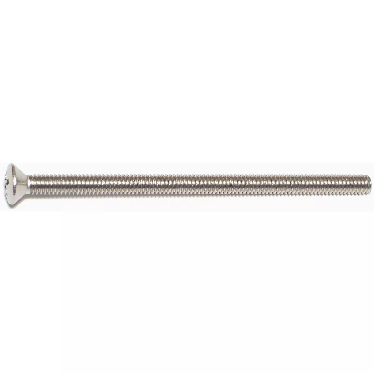 Midwest Fastener #8-32 x 3 In. 18-8 Stainless Steel Coarse Thread Phillips Oval Head Machine Screws (1 Ct.)
