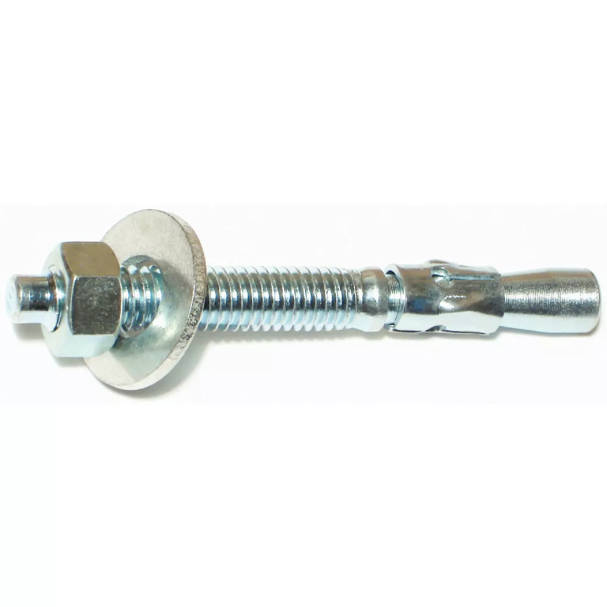 Midwest Fastener 3/8 In. x 3-1/2 In. Zinc Plated Steel Concrete Wedge Stud Anchor (1 Ct.)