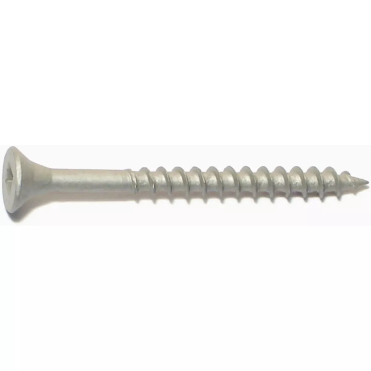 Midwest Fastener #7 x 2 In. Silver Ruspert Coated Steel Square Drive Bugle Head Deck Deck Screws (1 Ct.)-