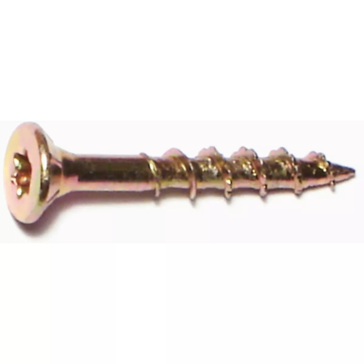 Midwest Fastener #6 x 1 In. Zinc Plated Steel Star Drive Interior Nibs Bugle Head Wood Screws - photo 2