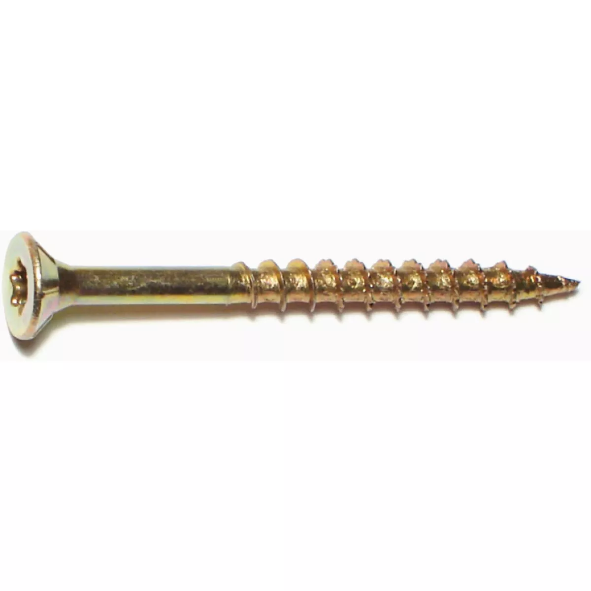 Midwest Fastener #9 x 2 In. Zinc Plated Steel Star Drive Interior Nibs Bugle Head Wood Screws
