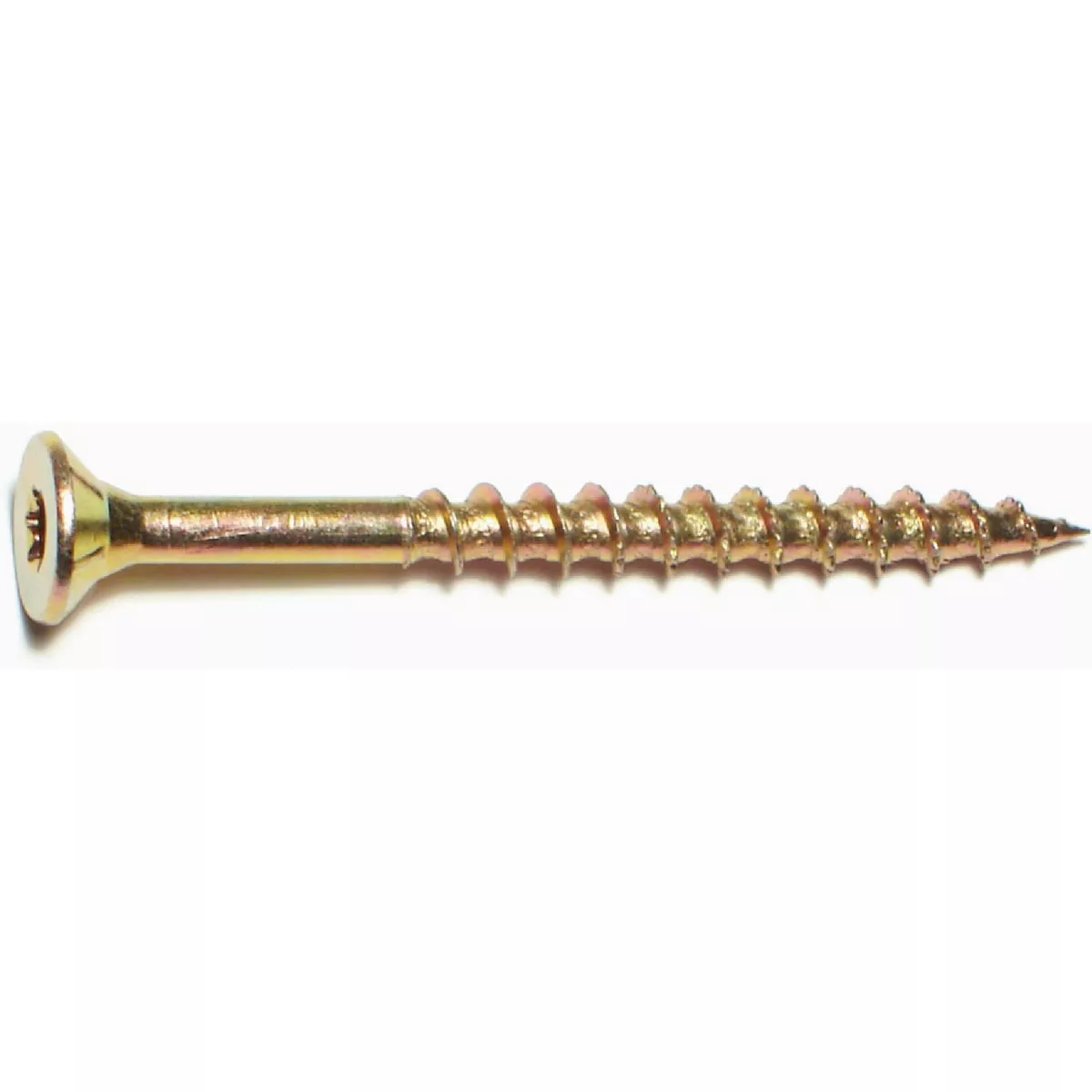 Midwest Fastener #12 x 2-1/2 In. Zinc Plated Steel Star Drive Interior Nibs Bugle Head Wood Screws (1 Ct.)