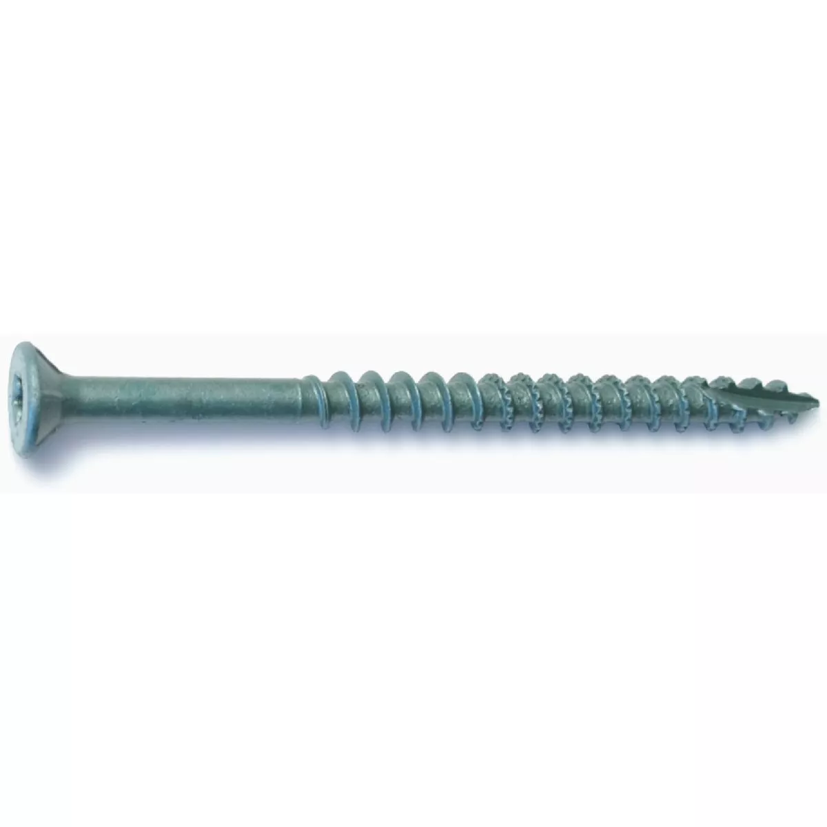 Midwest Fastener #12 x 3 In. Green XL1500 Coated Steel Bugle Head Star Drive Wood Screws