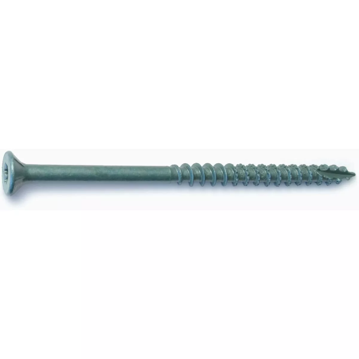 Midwest Fastener #12 x 3-1/2 In. Green XL1500 Coated Steel Bugle Head Star Drive Wood Screws (1 Ct.)