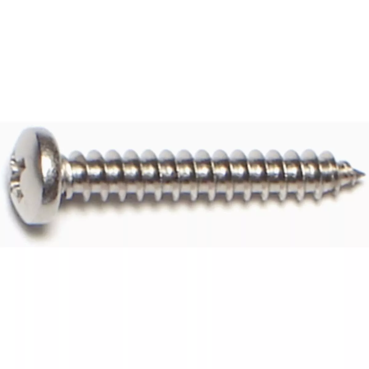 Midwest Fastener #4 x 3/4 In. 18-8 Stainless Steel Phillips Pan Head Sheet Metal Screws (1 Ct.)