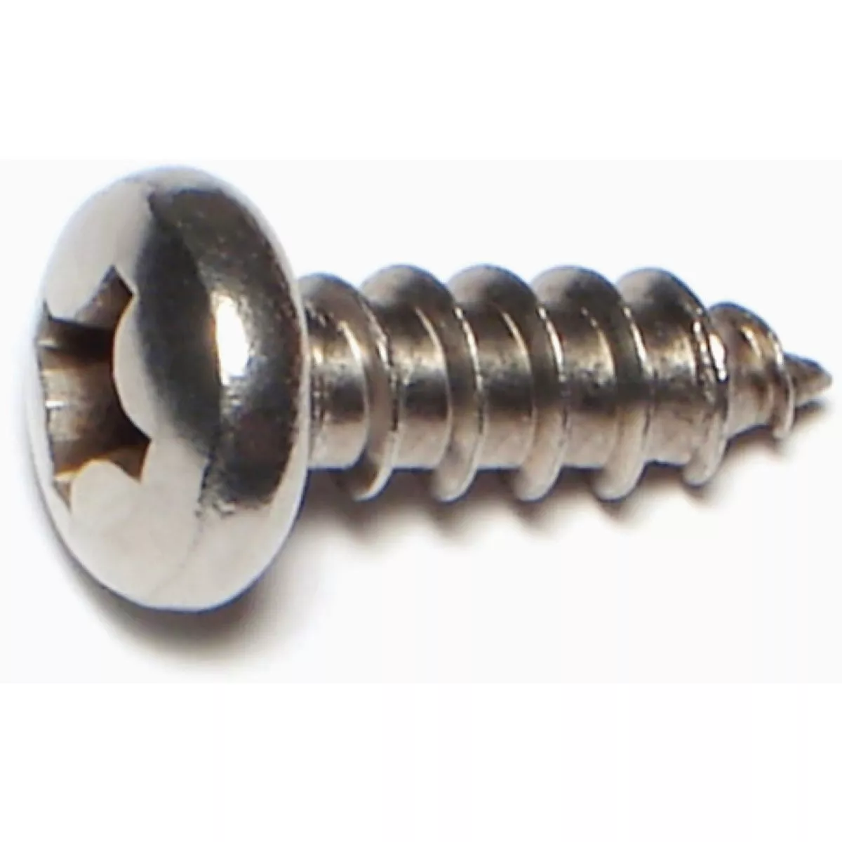 Midwest Fastener #14 x 3/4 In. 18-8 Stainless Steel Phillips Pan Head Sheet Metal Screws