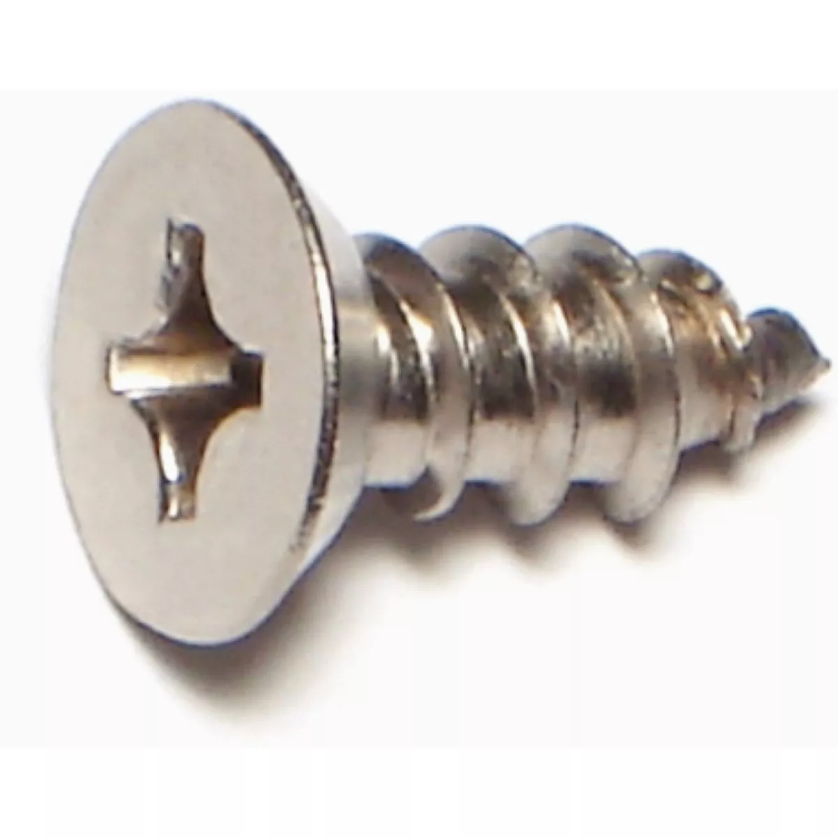 Midwest Fastener #14 x 3/4 In. 18-8 Stainless Steel Phillips Flat Head Sheet Metal Screws (1 Ct.)