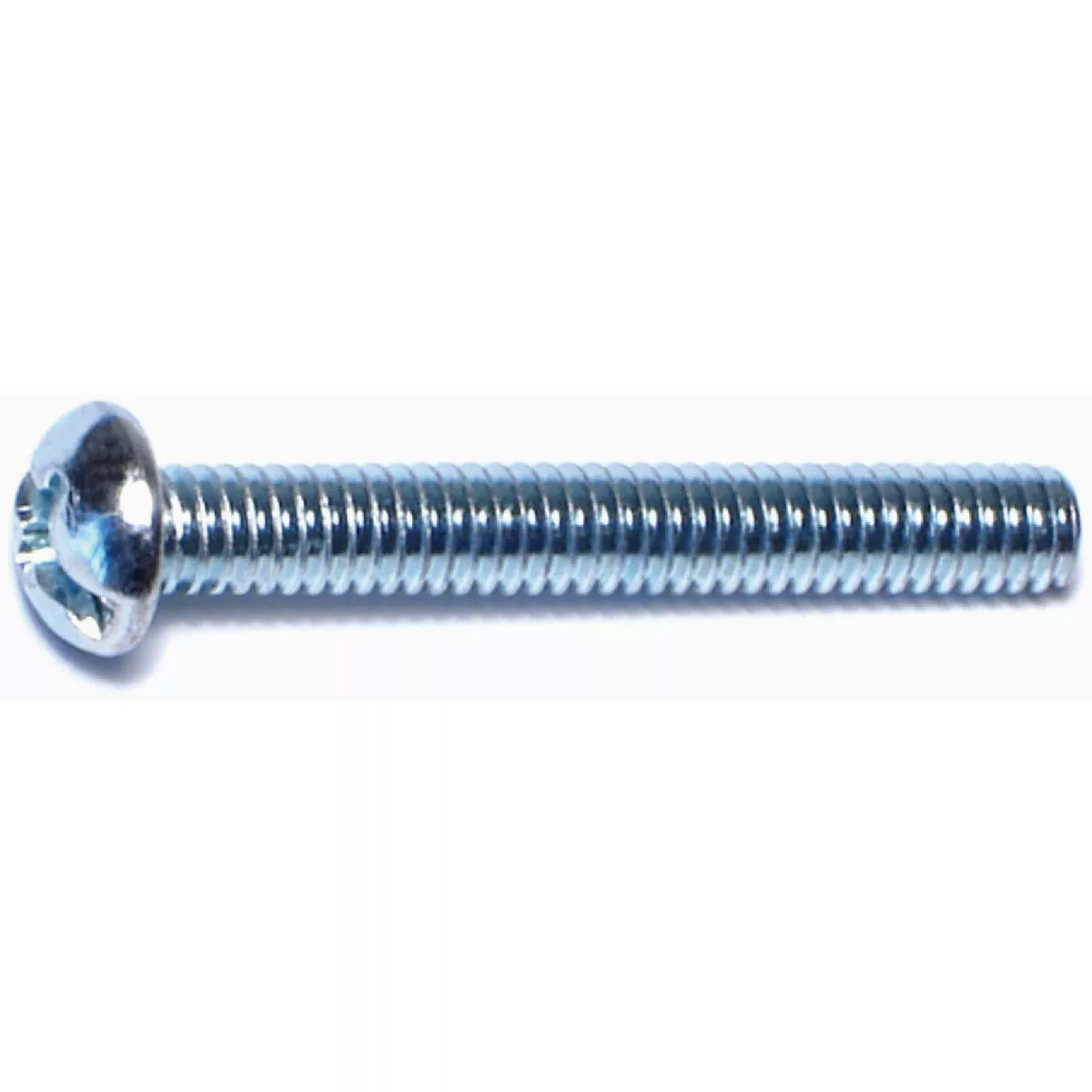 Midwest Fastener #8-32 x 1-1/4 In. Zinc Plated Steel Coarse Thread Combo Round Head Machine Screws (1 Ct.)