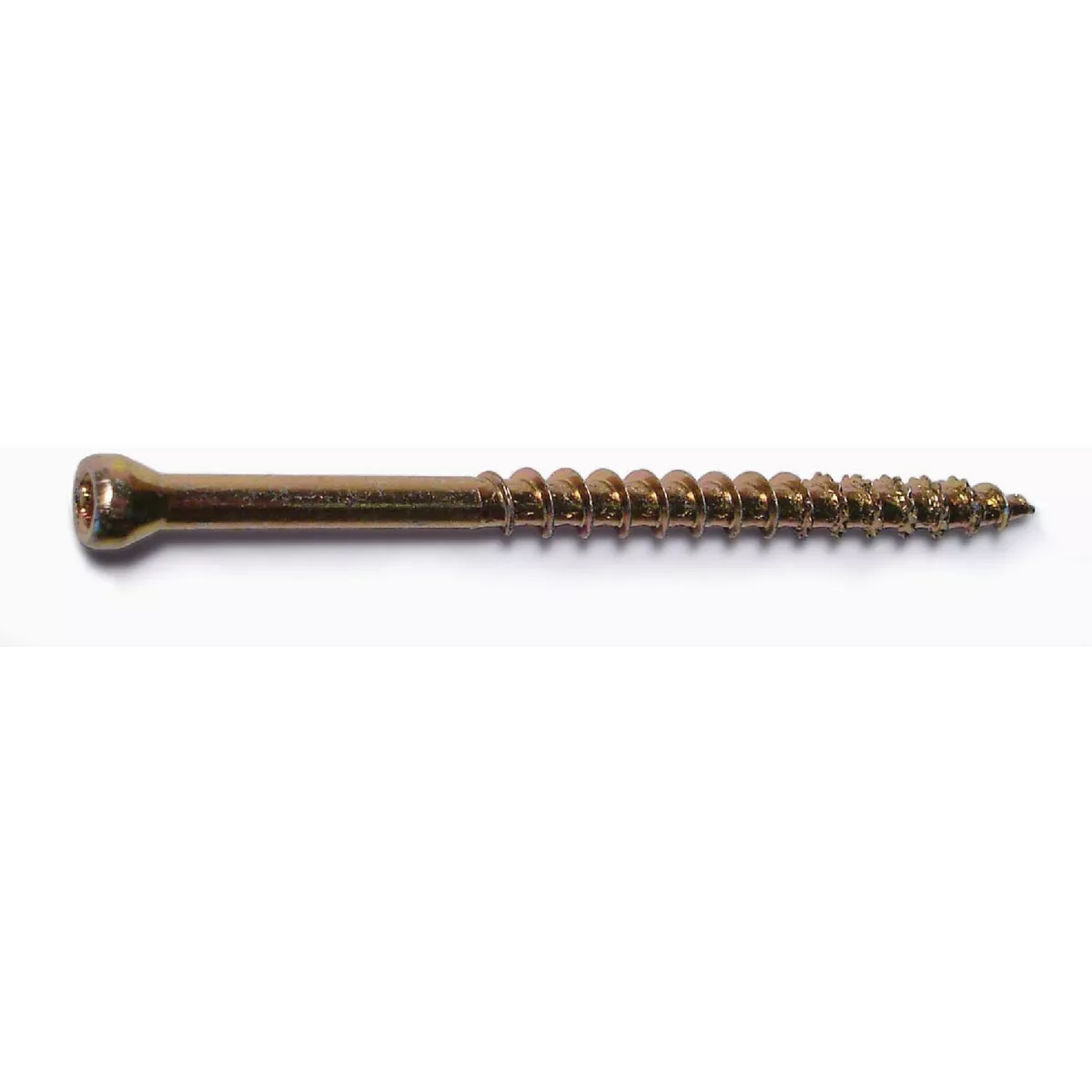 Midwest Fastener SaberDrive #8 x 2-1/2 In. Zinc Plated Steel Star Drive Trim Head Deck Screw
