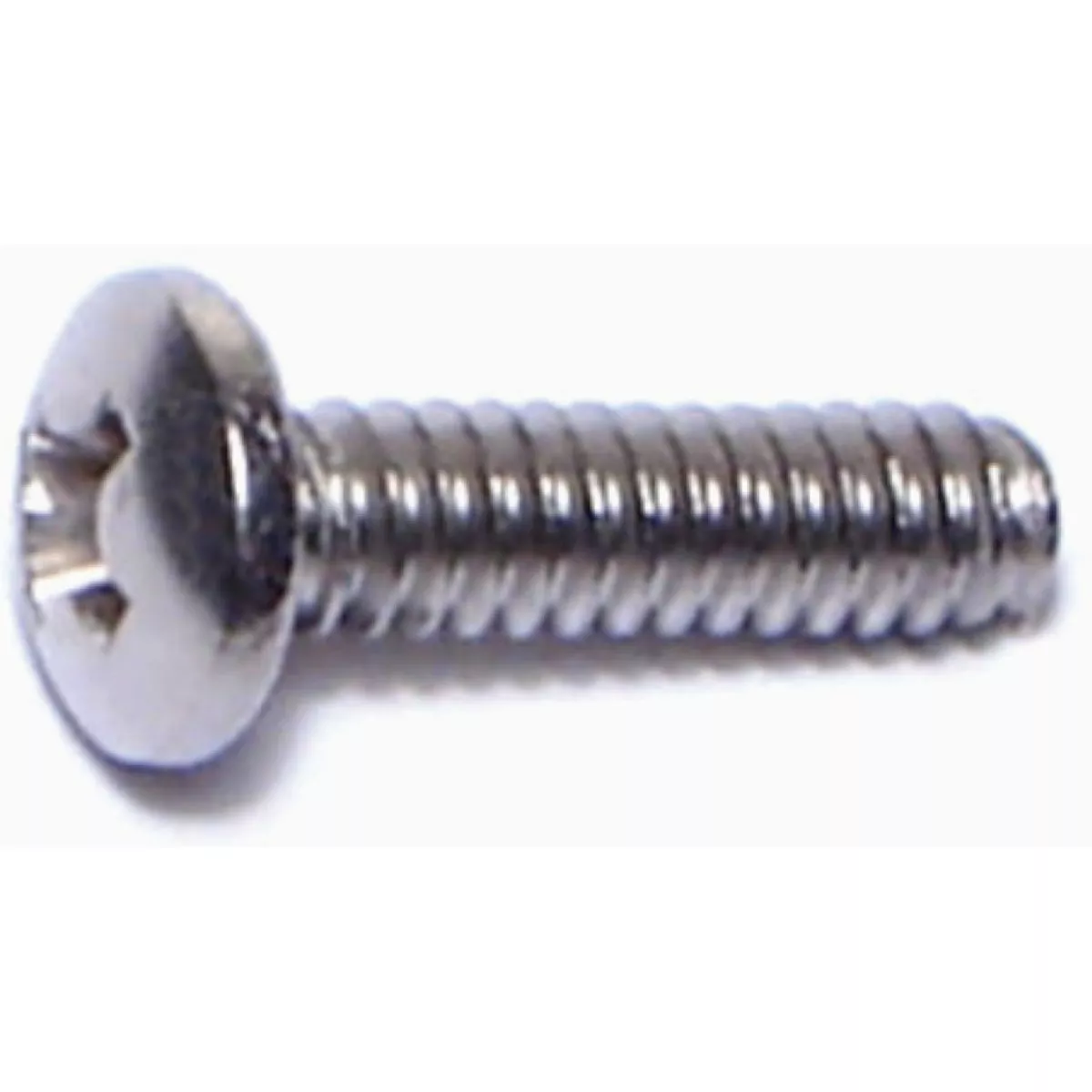 Midwest Fastener #6-32 x 1/2 In. 18-8 Stainless Steel Coarse Thread Phillips Pan Head Machine Screws (1 Ct.)