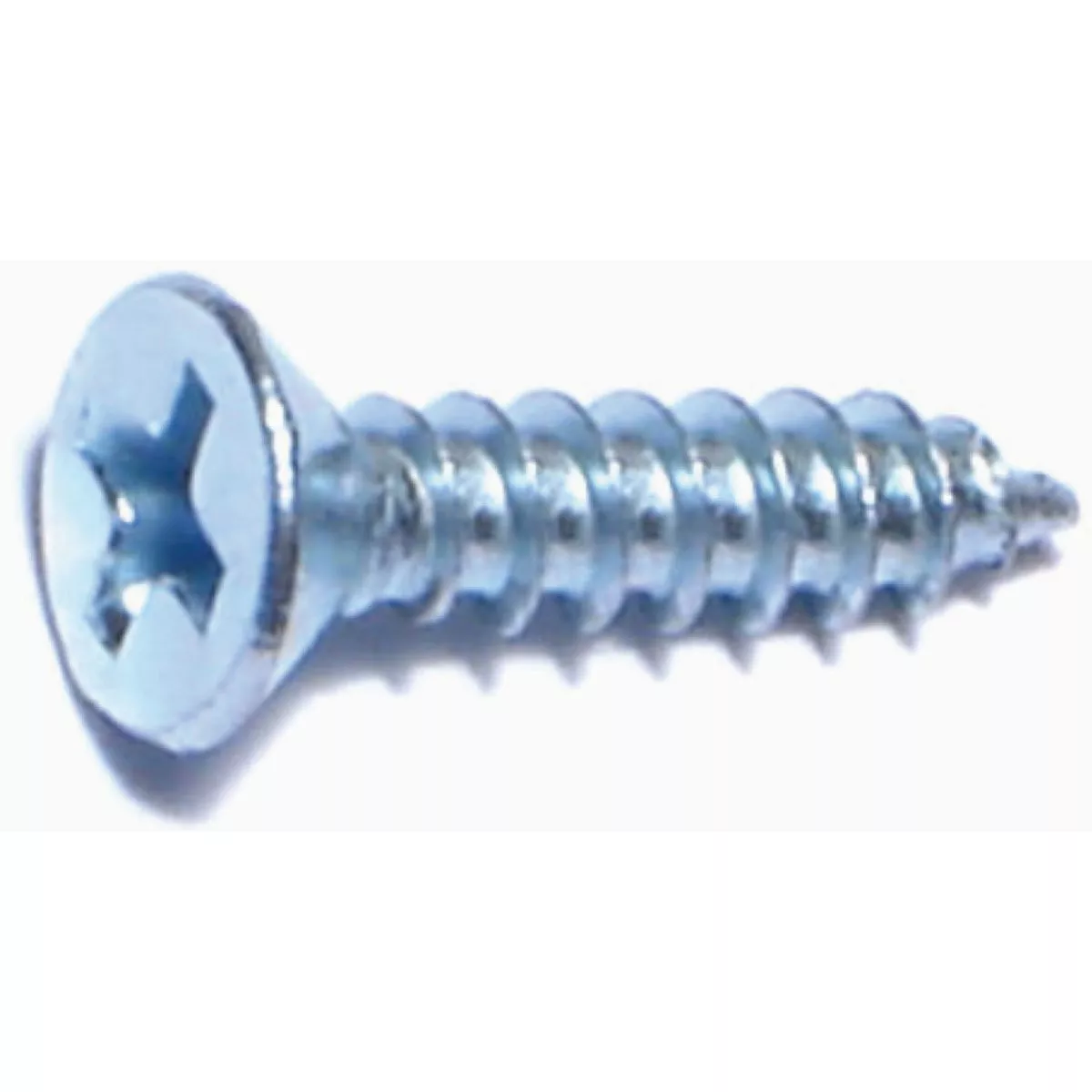 Midwest Fastener #6 x 5/8 In. Zinc Plated Steel Phillips Flat Head Sheet Metal Screws (1 Ct.) - photo 2