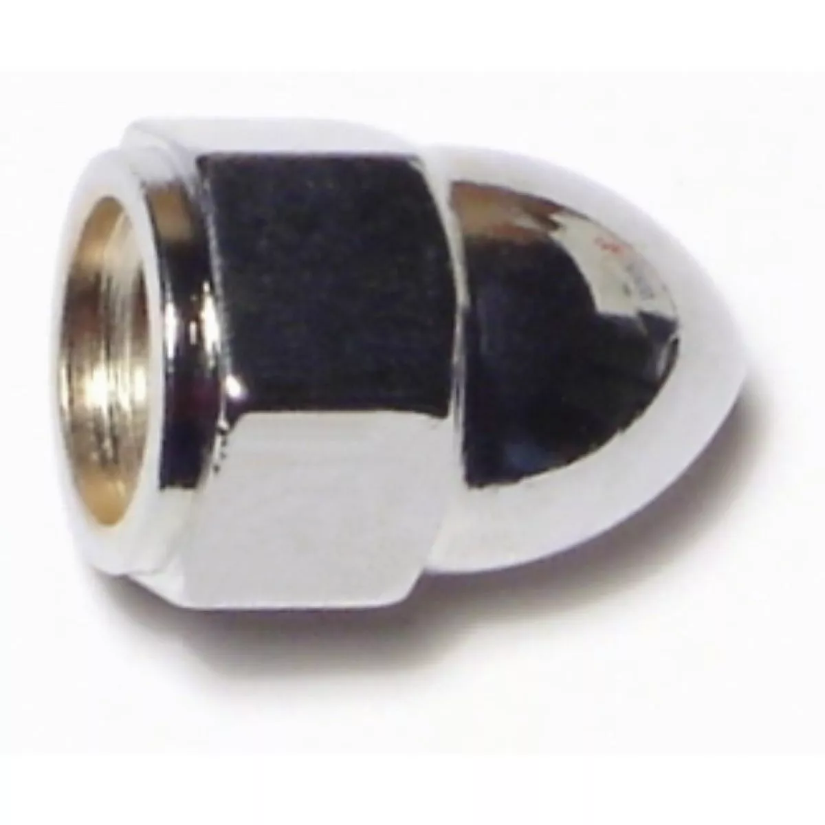 Midwest Fastener 3/8 In.-24 Chrome Plated Grade 2 / A307 Steel Fine Thread Acorn Cap Nuts