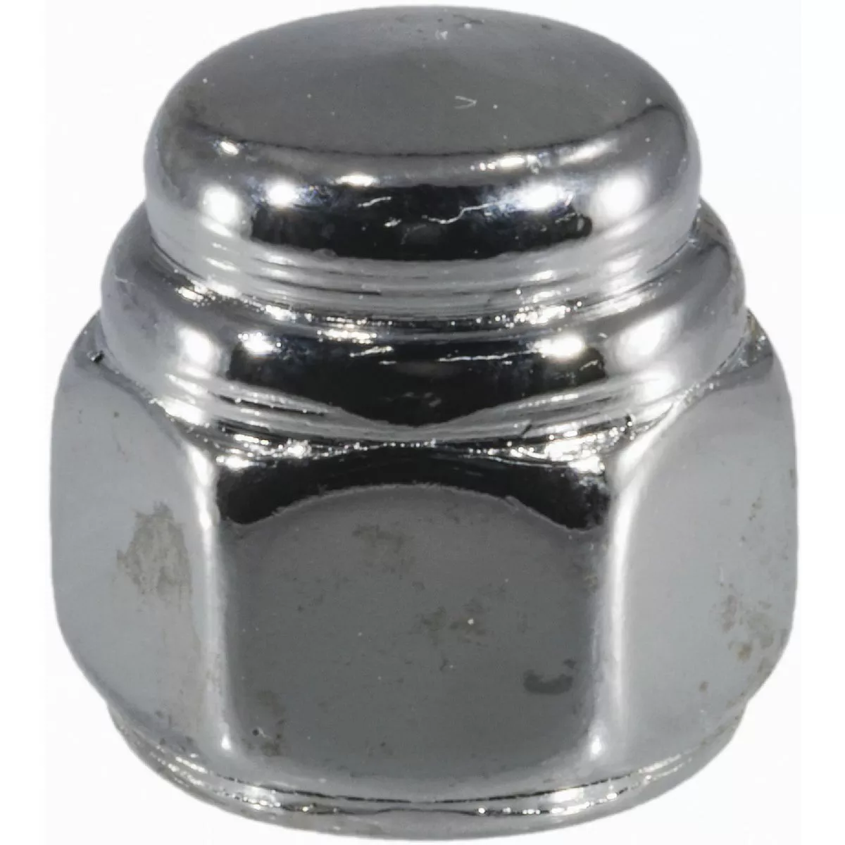 Midwest Fastener 1/4 In.-28 Chrome Plated Steel Fine Thread Flat Head Acorn Cap Nuts (5 Ct.) - photo 2