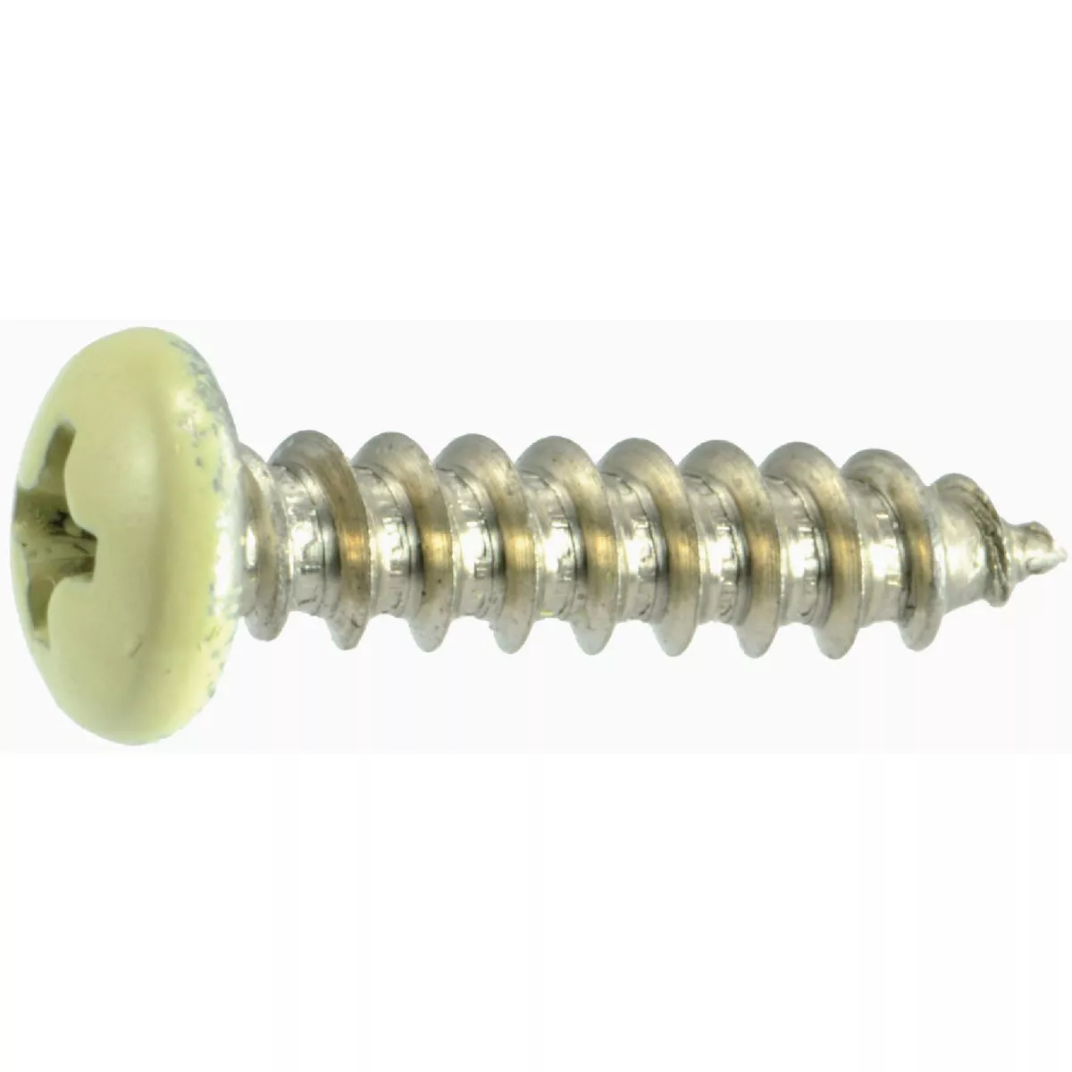 Midwest Fastener #8 x 3/4 In. Beige Painted 18-8 Stainless Steel Phillips Pan Head Sheet Metal Screws