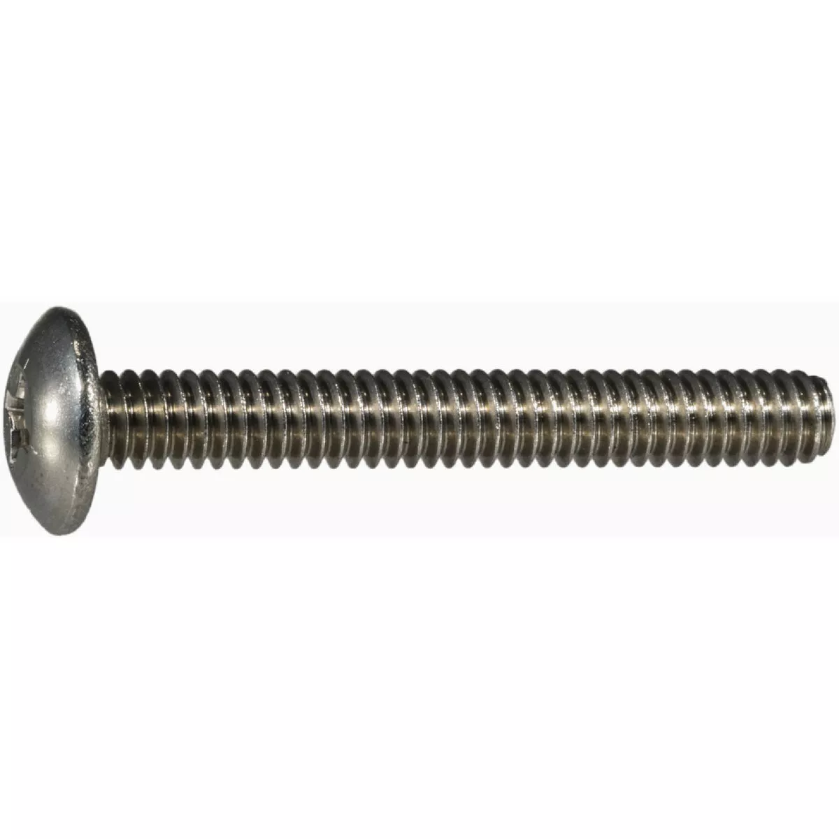 Midwest Fastener 1/4 In.-20 x 2 In. 18-8 Stainless Steel Coarse Thread Phillips Truss Head Machine Screws (1 Ct.)-
