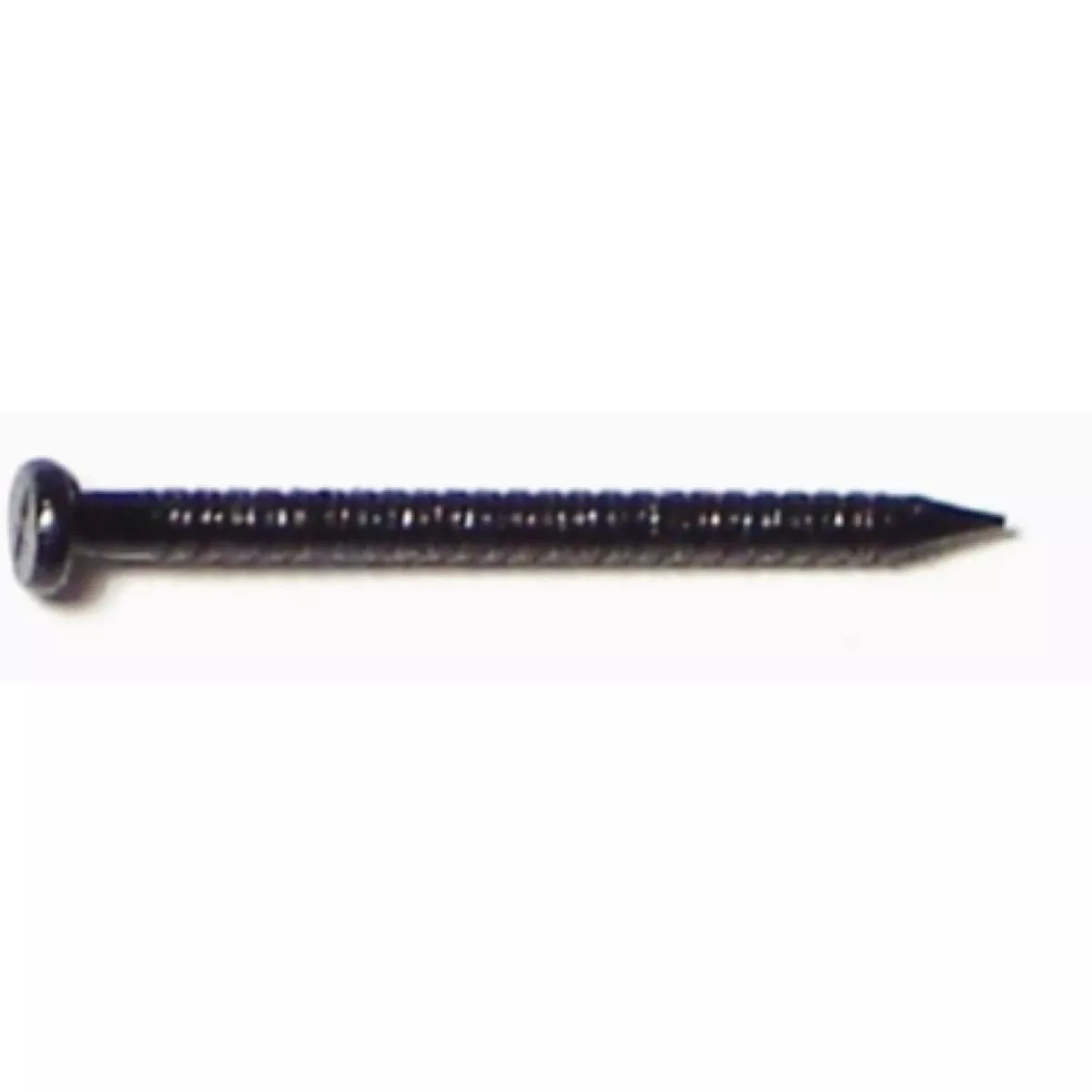 Midwest Fastener 1 In. Black Painted Steel Panel Flat Head Nails - photo 2