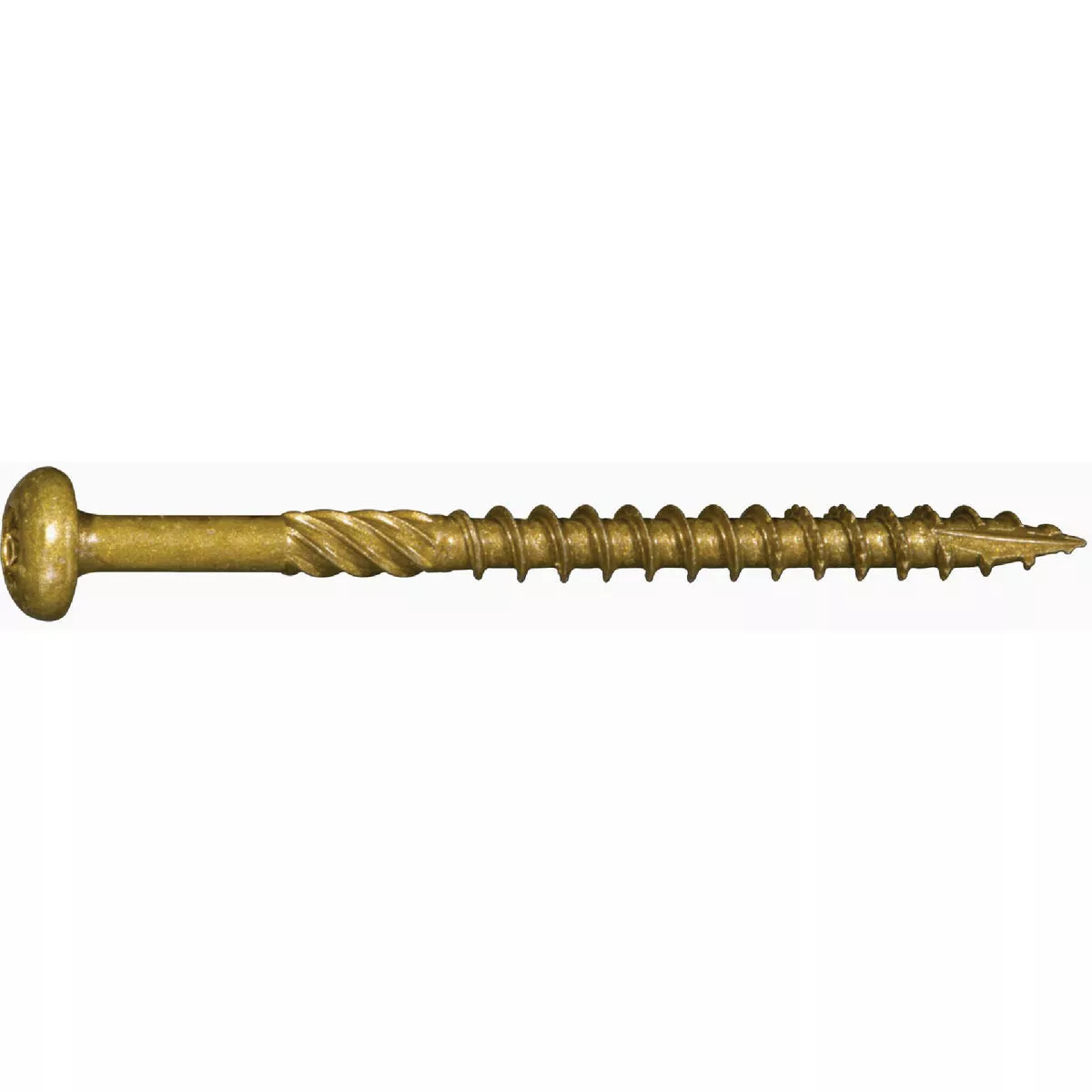 Midwest Fastener #9 x 2-1/2 In. Tan XL1500 Coated Steel Star Drive Pan Head Saberdrive Deck Screws