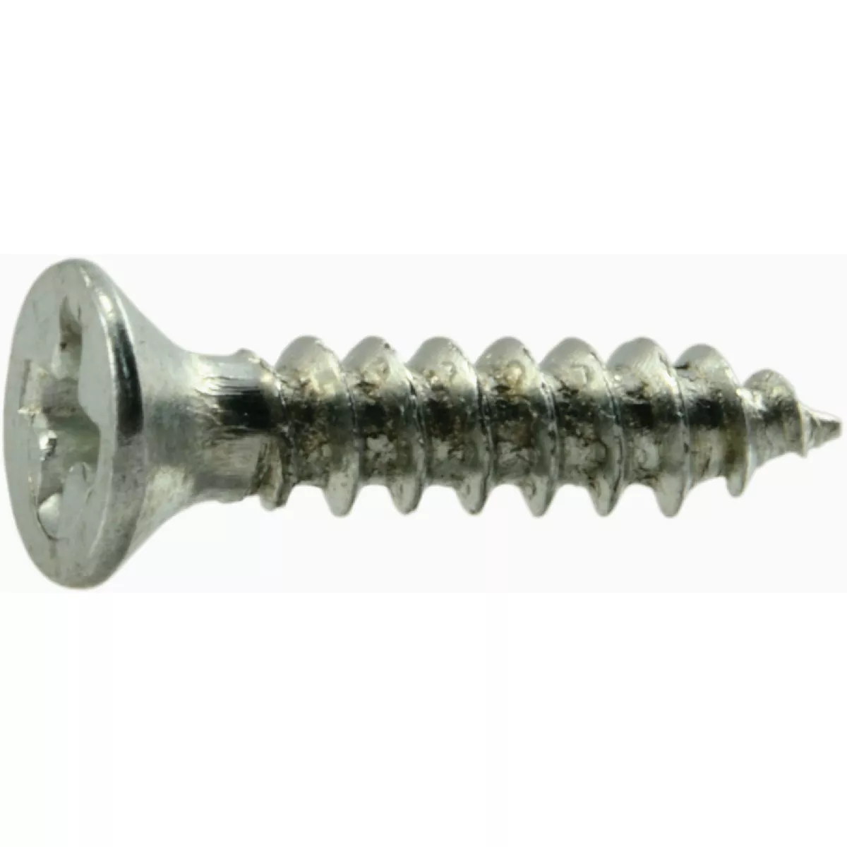Midwest Fastener #4 x 1/2 In. Zinc Plated Steel Phillips Flat Head Wood Screws (5 Ct.) - photo 2