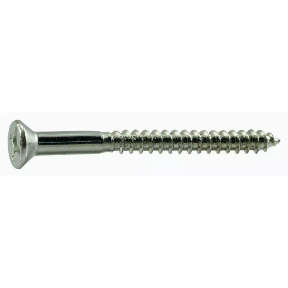 Midwest Fastener #12 x 2-1/2 In. Zinc Plated Steel Phillips Flat Head Wood Screws (5 Ct.)-