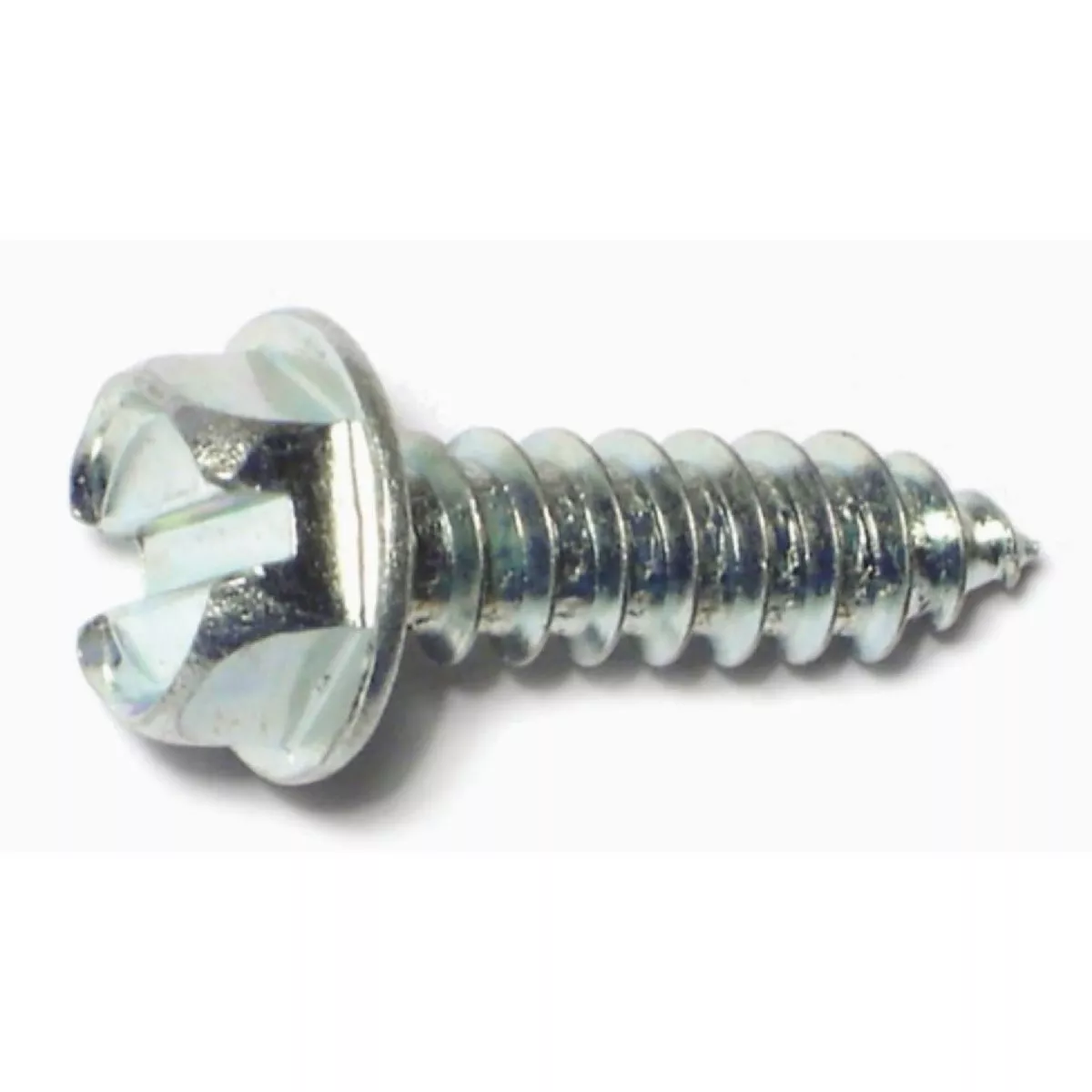 Midwest Fastener #12 x 3/4 In. Zinc Plated Steel Slotted Hex Washer Head Sheet Metal Screws (5 Ct.)