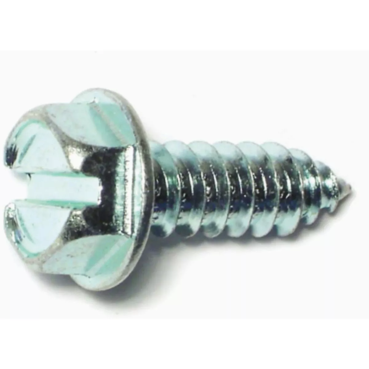 Midwest Fastener #14 x 3/4 In. Zinc Plated Steel Slotted Hex Washer Head Sheet Metal Screws (5 Ct.)