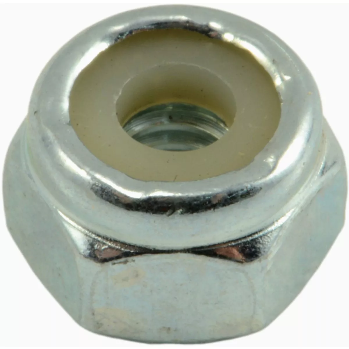 Midwest Fastener #8-32 Zinc Plated Grade 2 Steel Coarse Thread Nylon Insert Lock Nuts (5 Ct.)