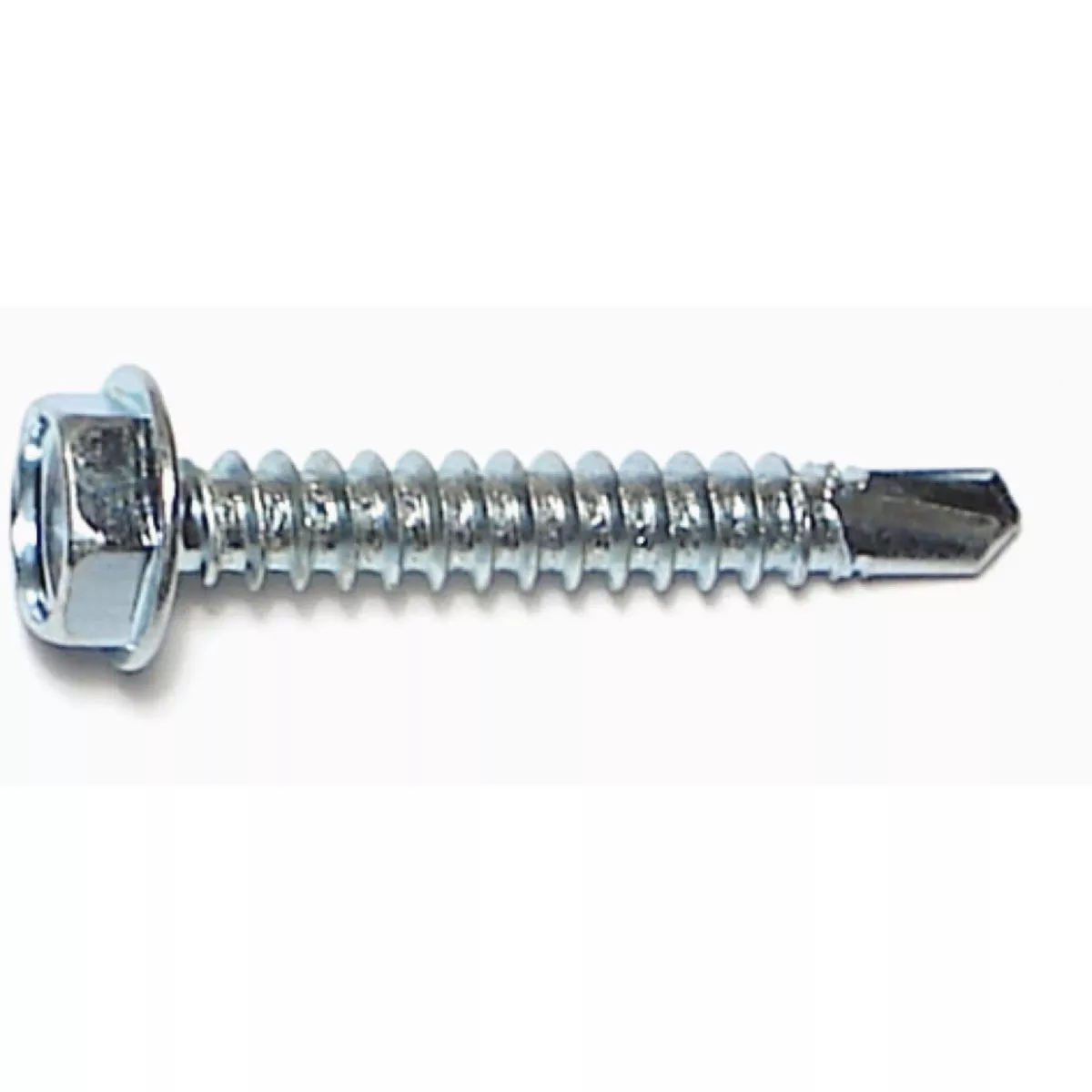 Midwest Fastener #10-16 x 1-1/4 In. Zinc Plated Steel Hex Washer Head Self-Drilling Screws (5 Ct.)