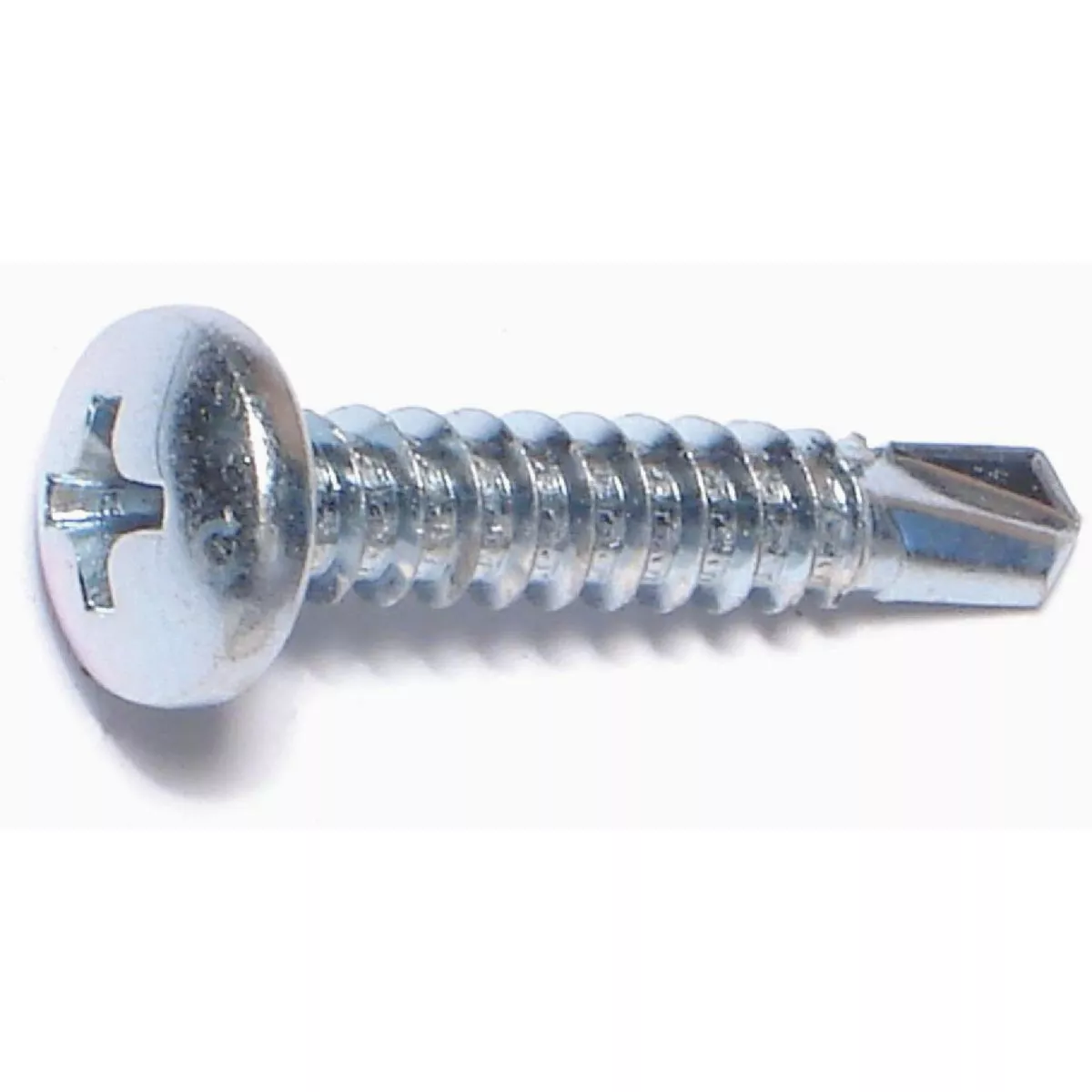 Midwest Fastener #10-16 x 1 In. Zinc Plated Steel Phillips Pan Head Self-Drilling Screws (5 Ct.)