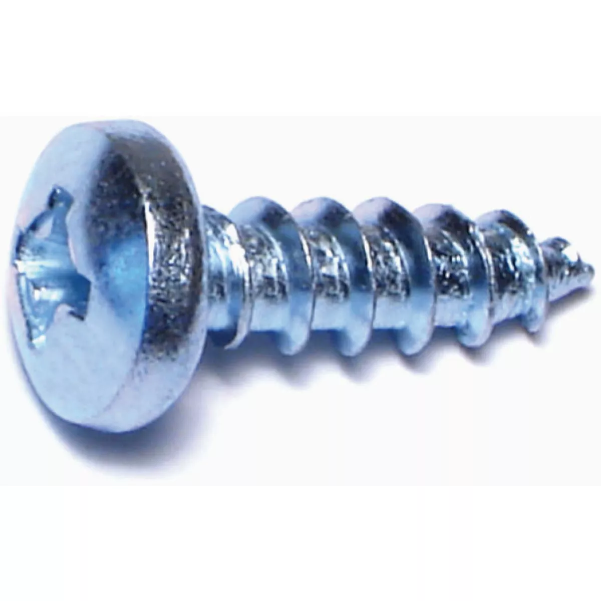 Midwest Fastener #10 x 5/8 In. Zinc Plated Steel Phillips Pan Head Sheet Metal Screws