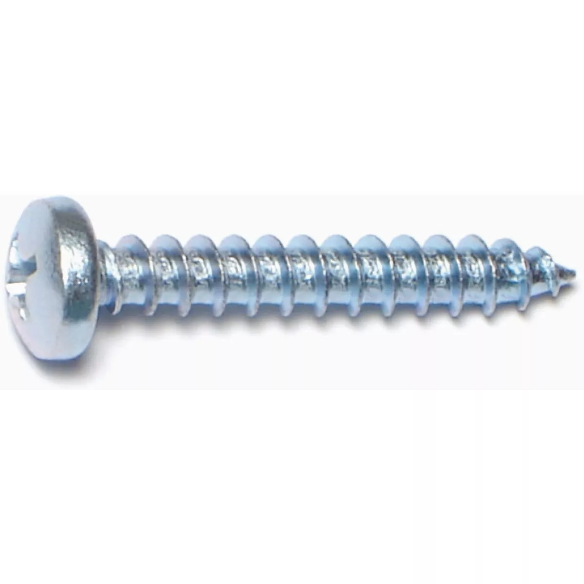 Midwest Fastener #10 x 1-1/4 In. Zinc Plated Steel Phillips Pan Head Sheet Metal Screws - photo 2
