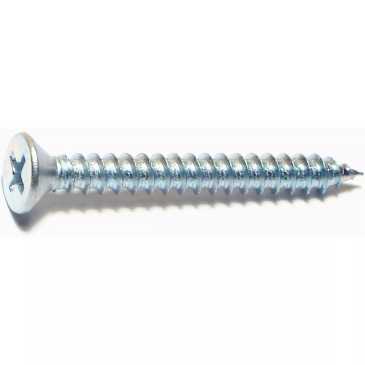 Midwest Fastener #8 x 1-1/2 In. Zinc Plated Steel Phillips Flat Head Sheet Metal Screws