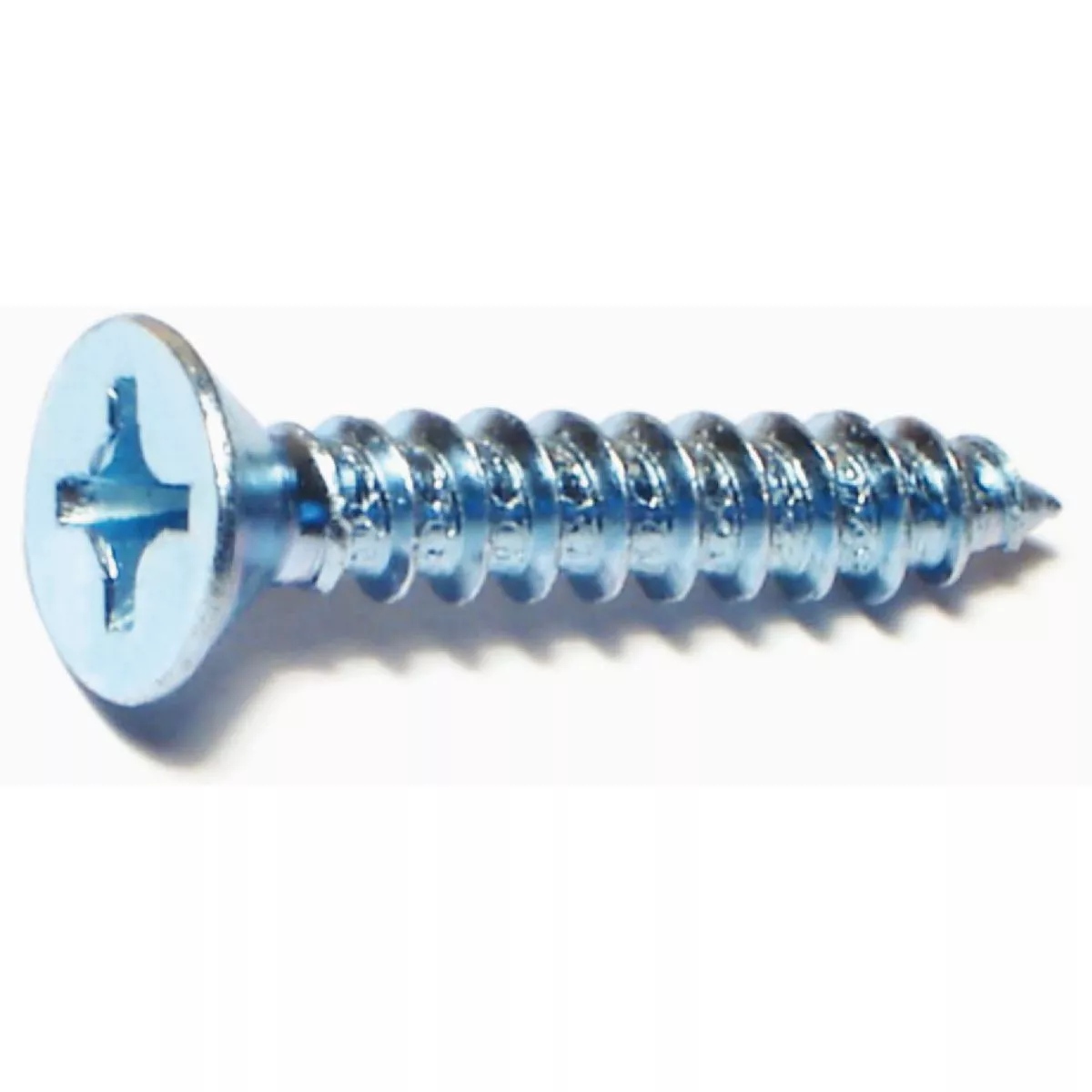 Midwest Fastener #12 x 1-1/4 In. Zinc Plated Steel Phillips Flat Head Sheet Metal Screws (5 Ct.)- - photo 2
