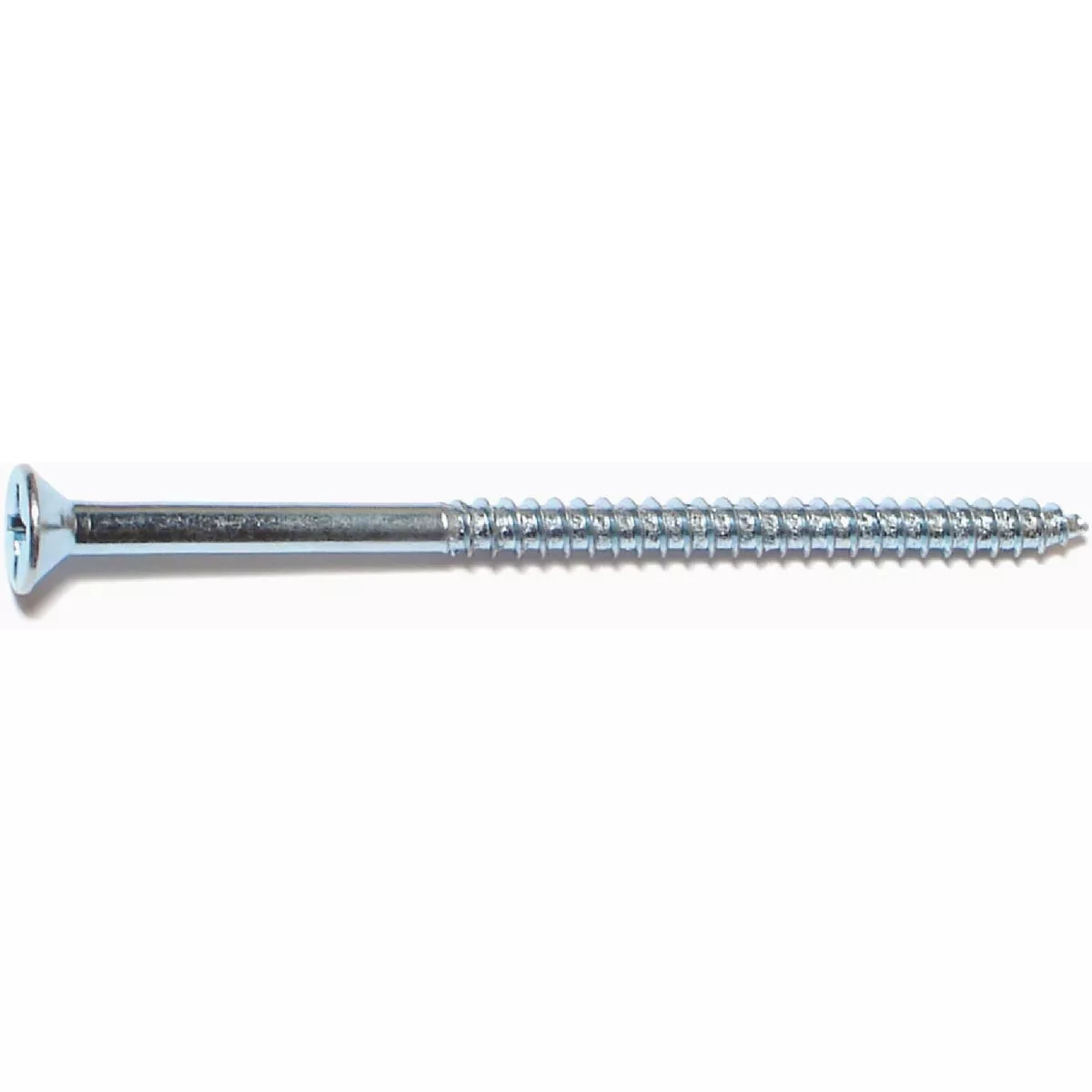 Midwest Fastener #10 x 3-1/2 In. Zinc Plated Steel Phillips Flat Head Wood Screws (5 Ct.)