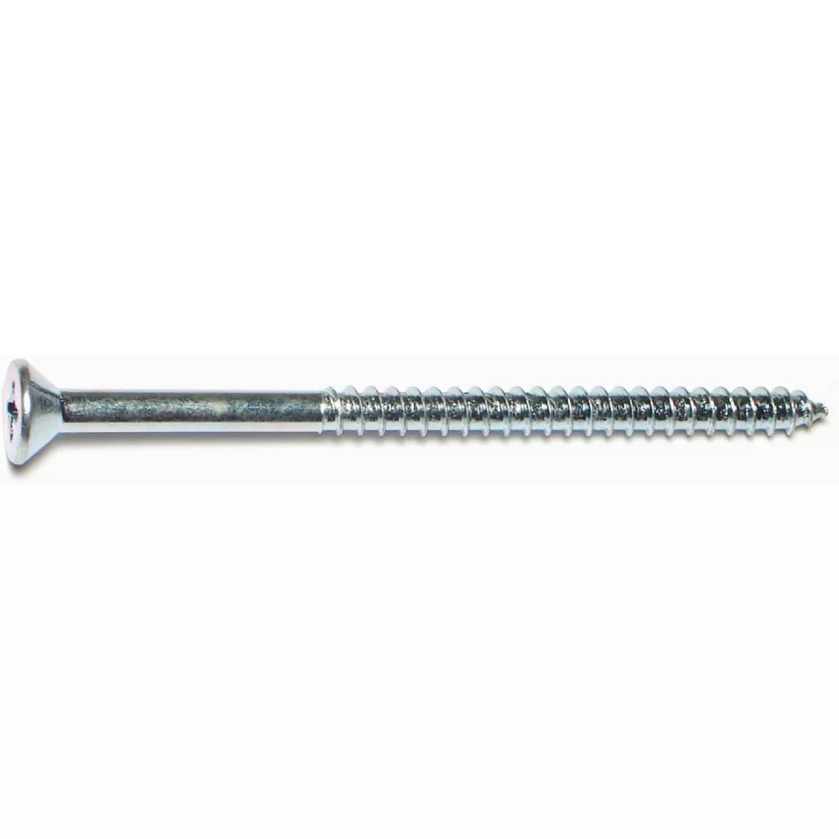 Midwest Fastener #14 x 4 In. Zinc Plated Steel Phillips Flat Head Wood Screws