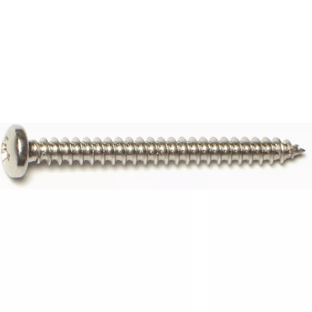 Midwest Fastener #6 x 1-1/2 In. 18-8 Stainless Steel Phillips Pan Head Sheet Metal Screws