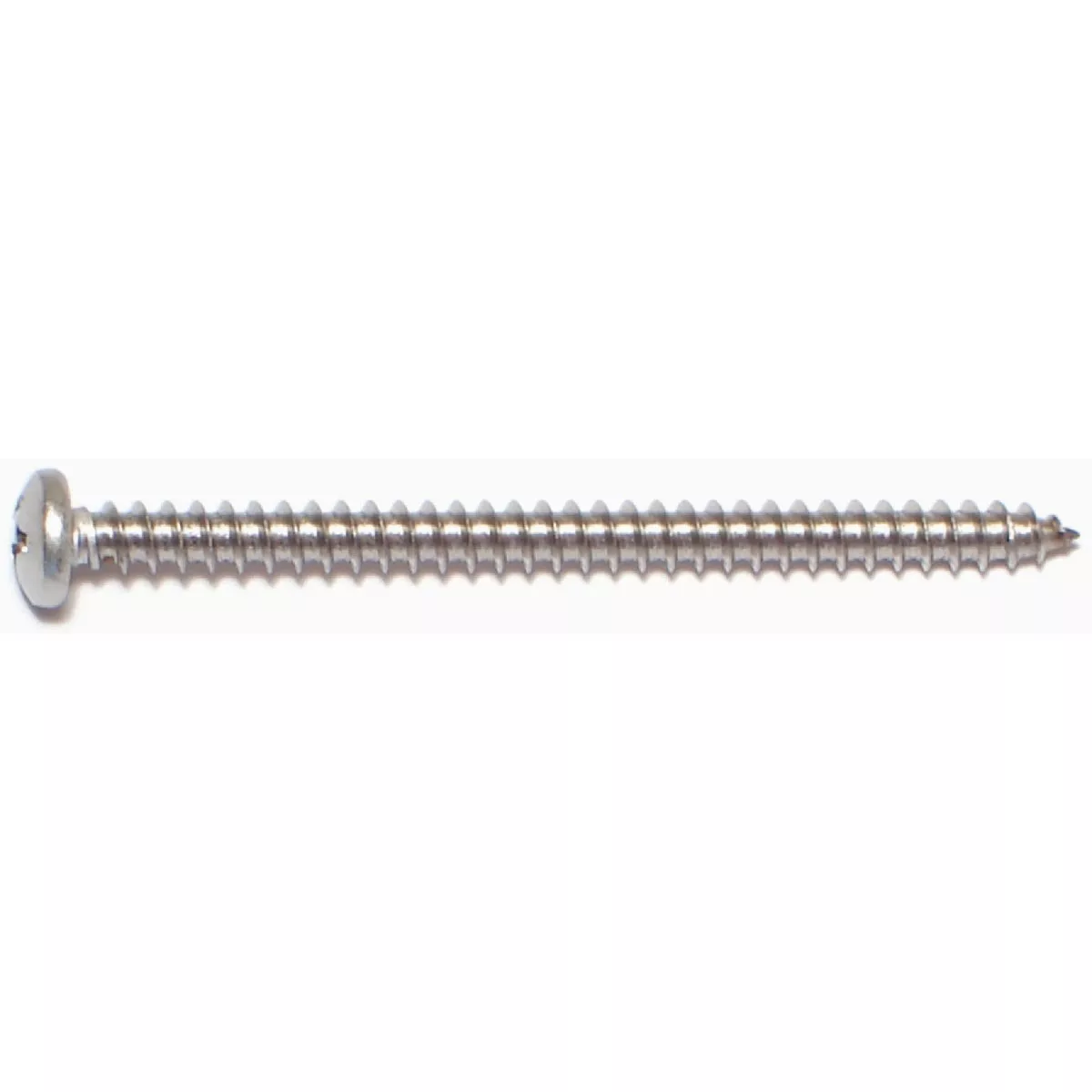 Midwest Fastener #6 x 2 In. 18-8 Stainless Steel Phillips Pan Head Sheet Metal Screws